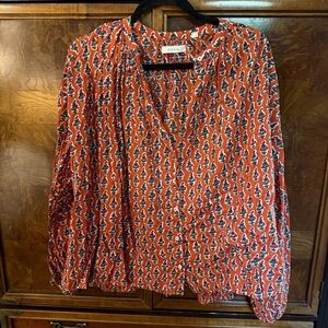 NWOT Doen Jane Calico Canyon Blossoms Blouse